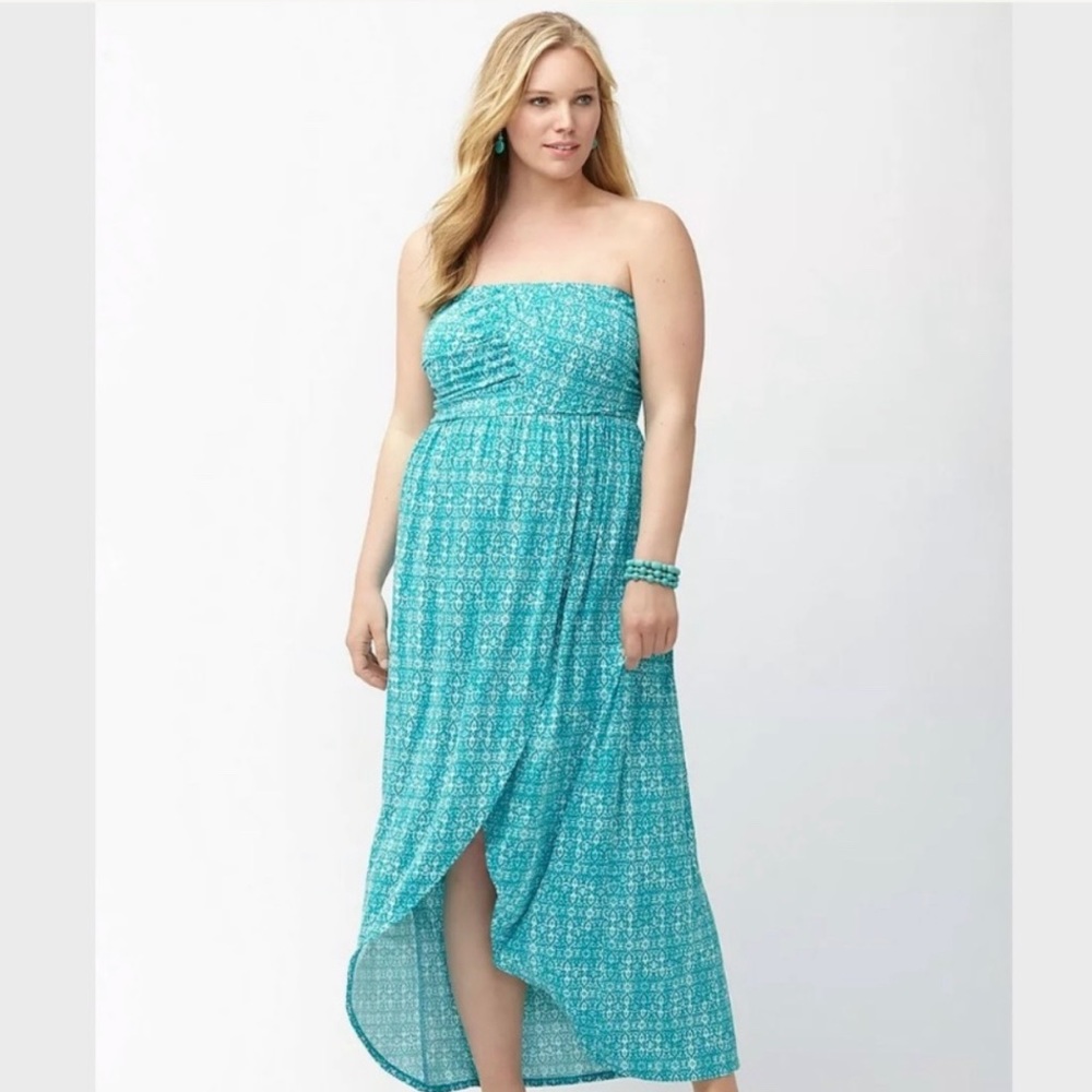 High Low Tube Dress